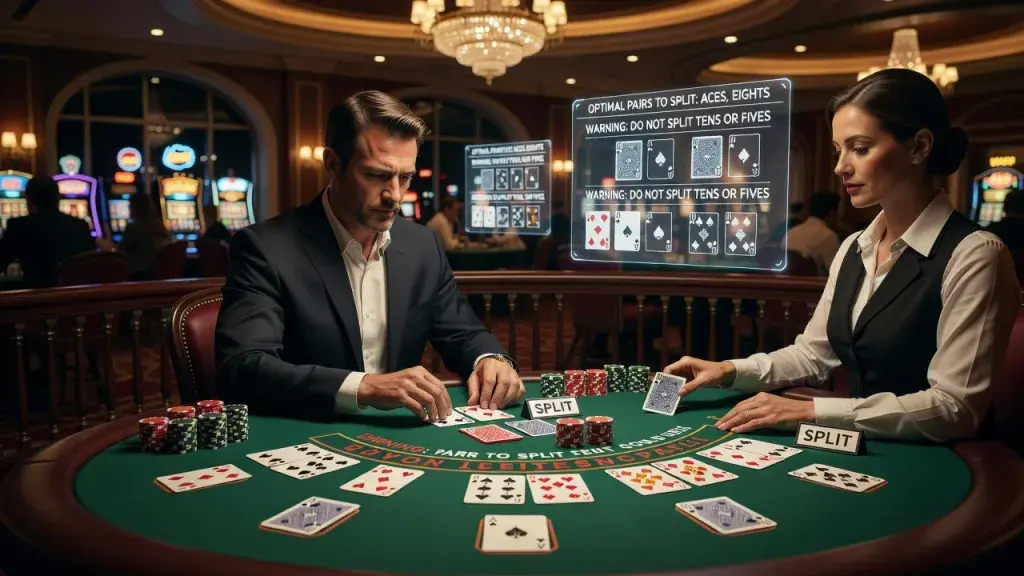 What Is a Split in Blackjack? Rules, Pair Splitting Strategy, and When to Choose Split vs Hit